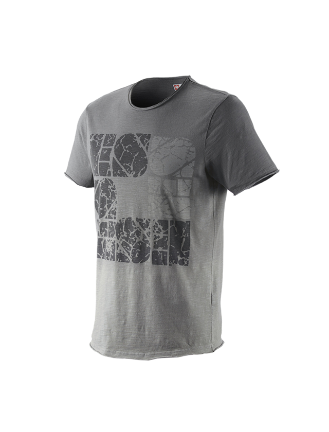 Shirts, Pullover & more: e.s. T-Shirt denim workwear + granite vintage