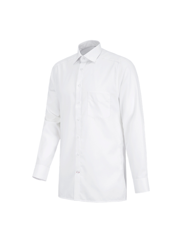 Shirts, Pullover & more: Business shirt e.s.comfort, long sleeved + white 2