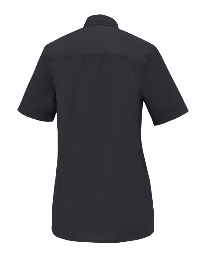 Topics: e.s. Service blouse short sleeved + black 1