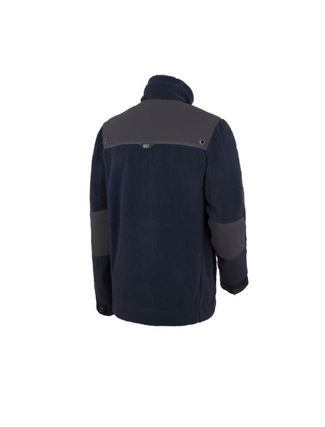 Plumbers / Installers: Faux fur jacket e.s.roughtough  + midnightblue 3