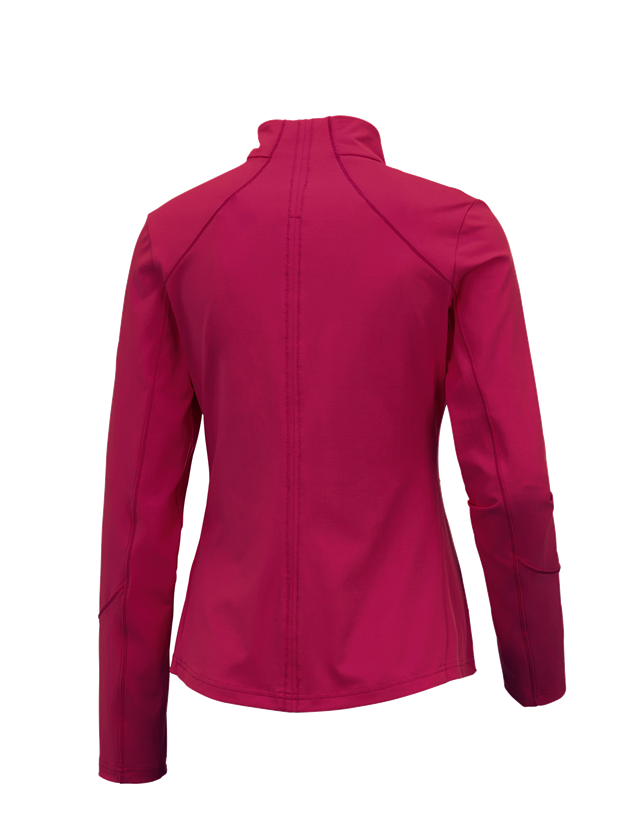 Work Jackets: e.s. Functional sweat jacket solid, ladies' + berry 1