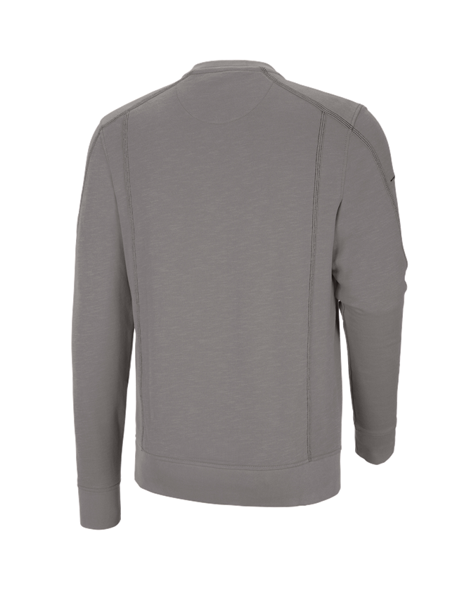 Plumbers / Installers: Sweatshirt cotton slub e.s.roughtough + ash 1
