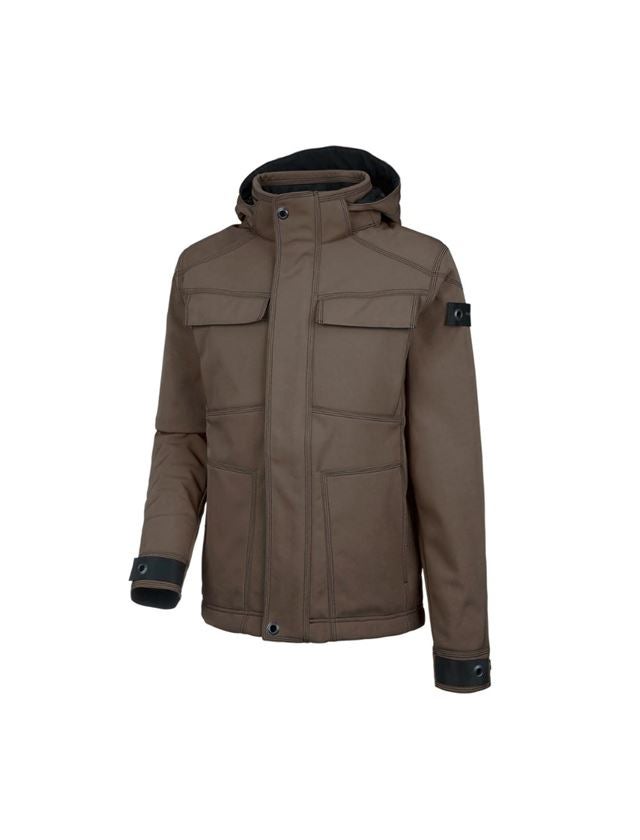 Cold: Winter softshell jacket e.s.roughtough + bark 2