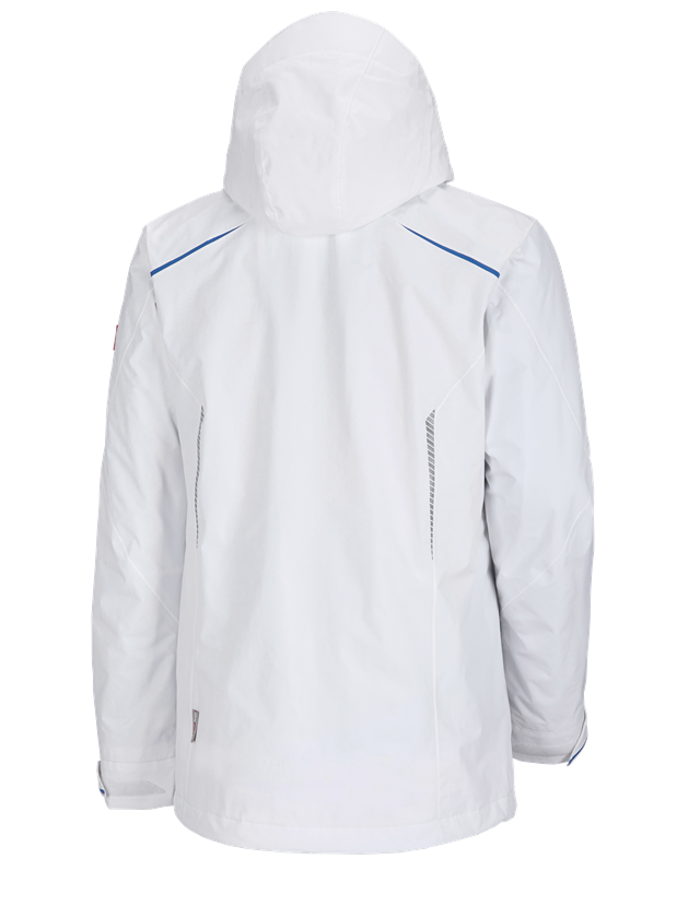3 in 1 functional jacket e.s.motion 2020, men's white/gentian blue ...
