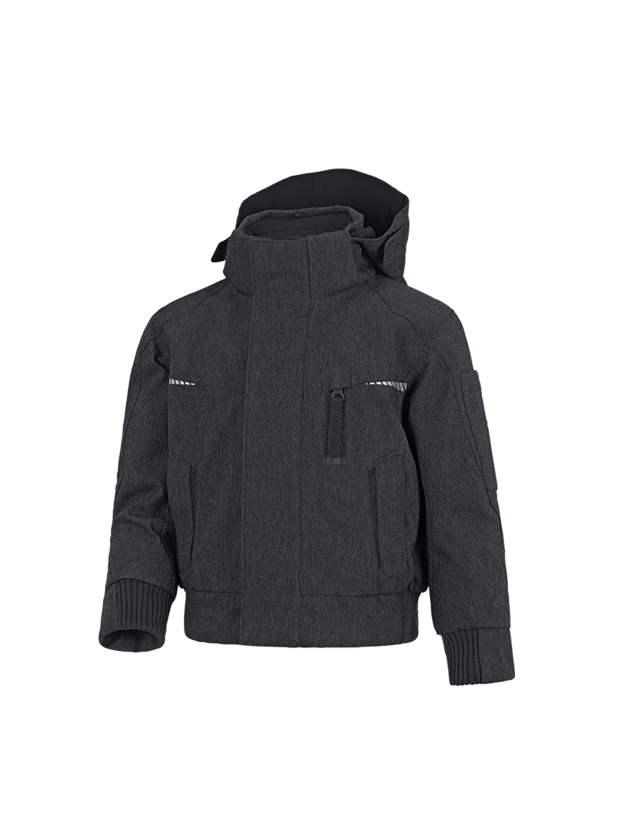 Jackets: Winter functional pilot jacket e.s.motion denim,c. + graphite 2