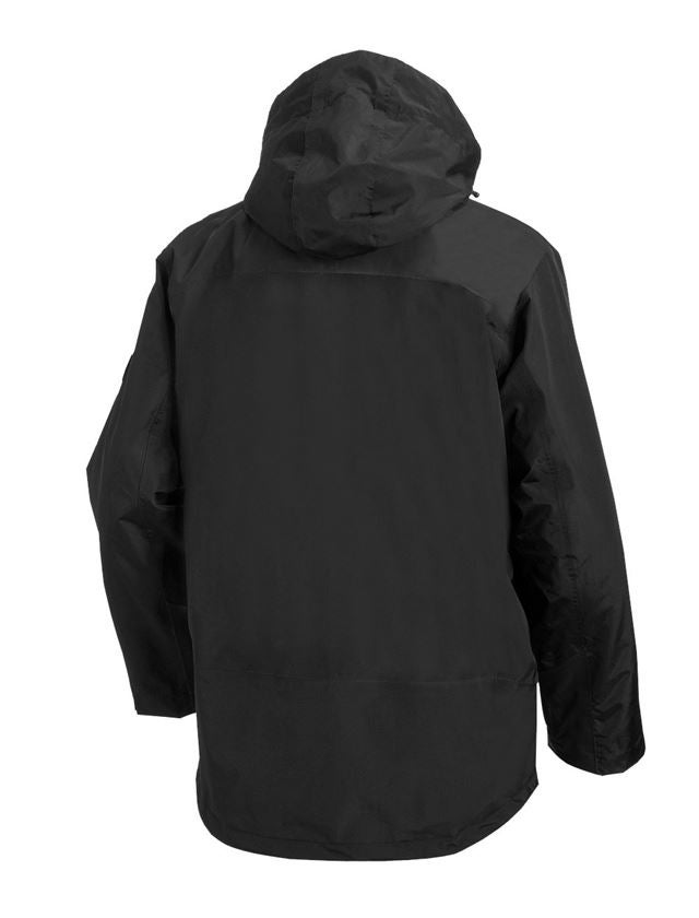 Plumbers / Installers: e.s. 3 in 1 functional jacket, men + black 3