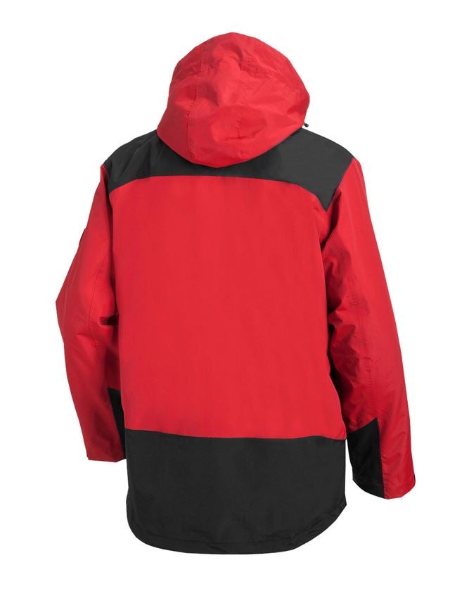 Work Jackets: e.s. 3 in 1 functional jacket, men + red/black 3