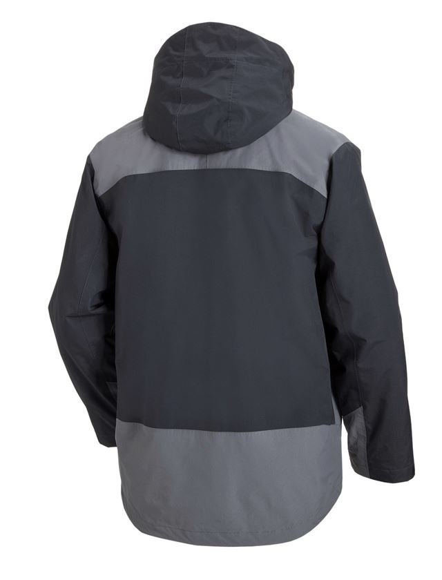 Plumbers / Installers: e.s. 3 in 1 functional jacket, men + graphite/cement 1