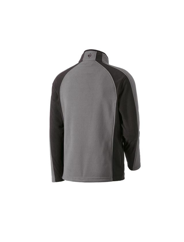 Work Jackets: Microfleece jacket dryplexx® micro + anthracite/black 1