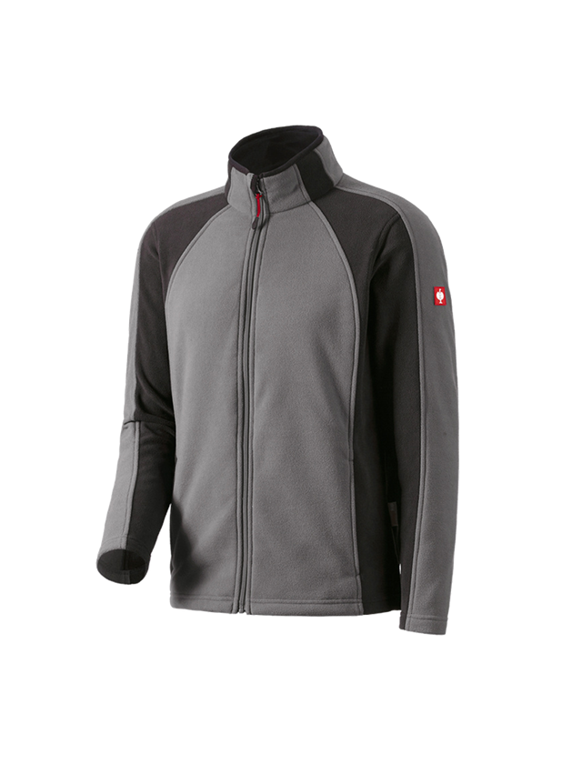 Work Jackets: Microfleece jacket dryplexx® micro + anthracite/black