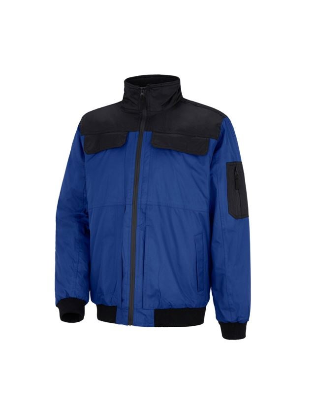 Work Jackets: STONEKIT Pilot jacket Viborg + royal/black