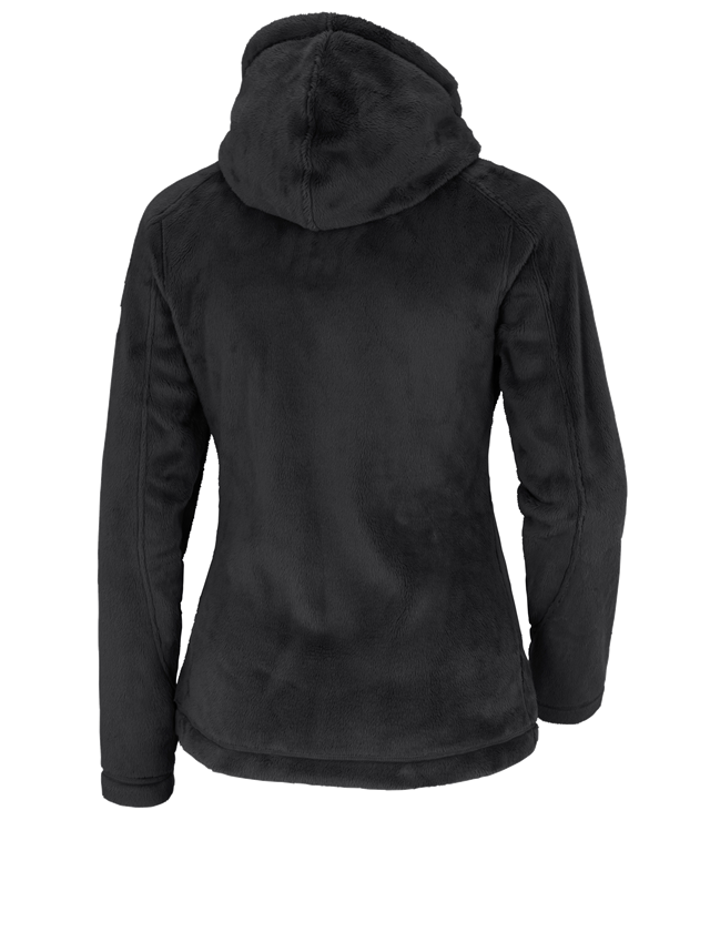 Work Jackets: e.s. Zip jacket Highloft, ladies' + black 1