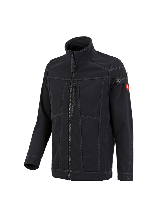 Plumbers / Installers: Softshell jacket e.s.roughtough + black 2