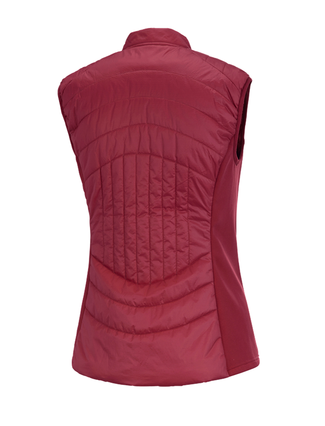 Work Body Warmer: e.s. Function quilted bodywarmer thermo stretch,l. + ruby 3