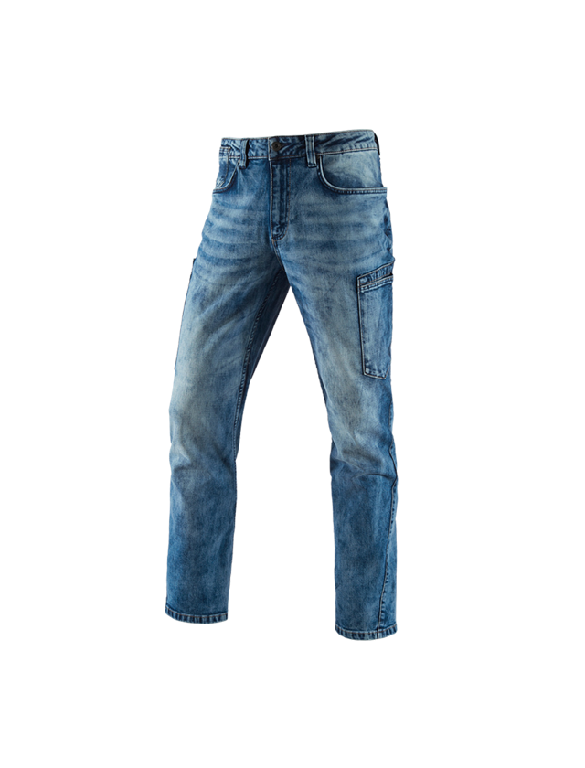 Plumbers / Installers: e.s. 7-pocket jeans + lightwashed