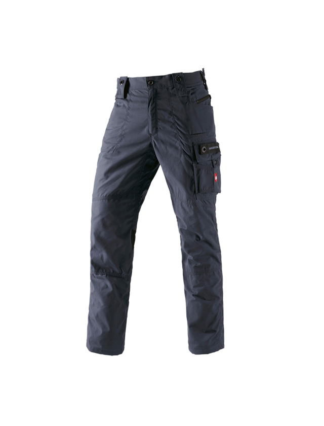 Work Trousers: e.s. Trousers cotton touch + midnightblue 2