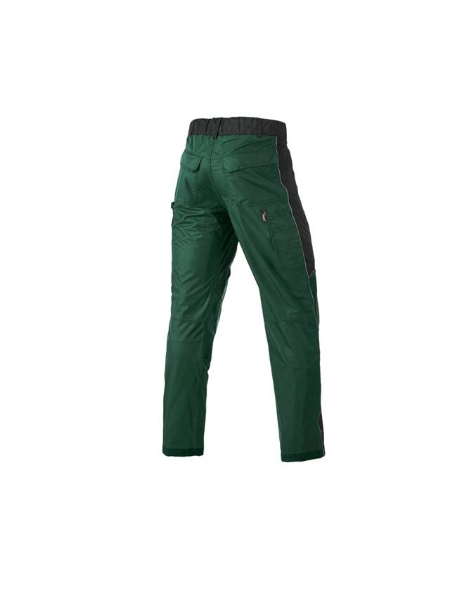 Gardening / Forestry / Farming: Functional trousers e.s.prestige + green/black 3