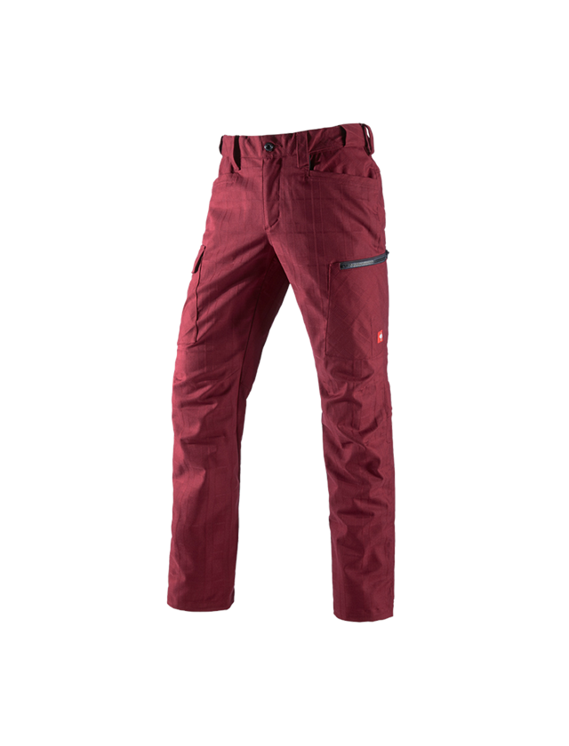 Topics: e.s. Trousers pocket, men's + ruby