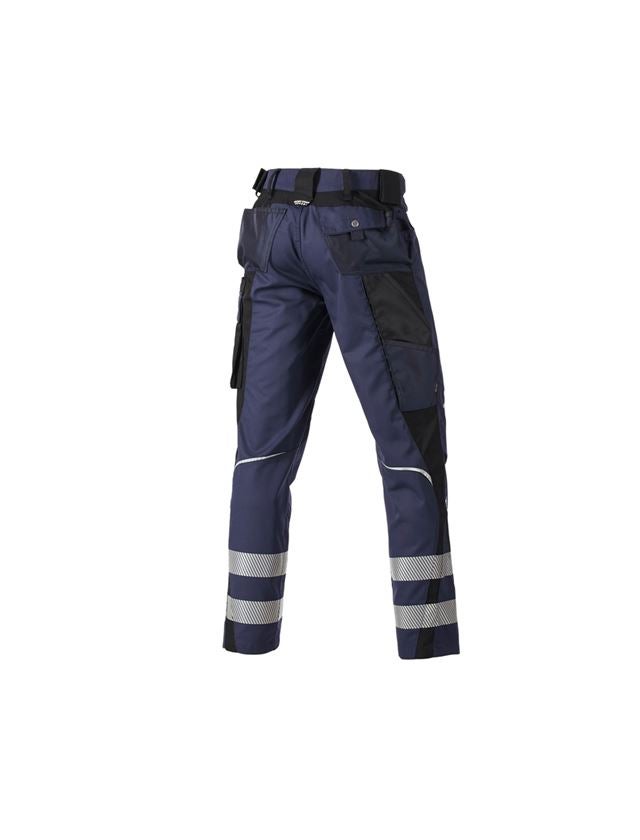 Work Trousers: Trousers Secure + navy/black 1