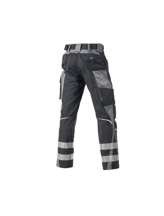 Work Trousers: Trousers Secure + graphite/cement 1