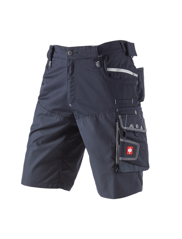 Work Trousers: Shorts e.s.motion Summer + sapphire/cement 2