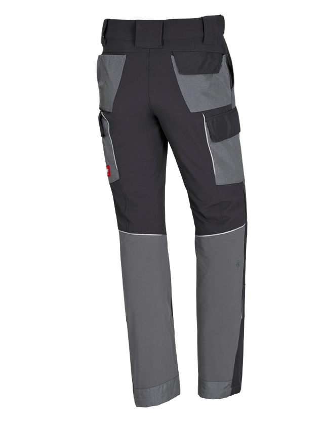 Work Trousers: Winter functional cargo trousers e.s.dynashield + cement/graphite 1