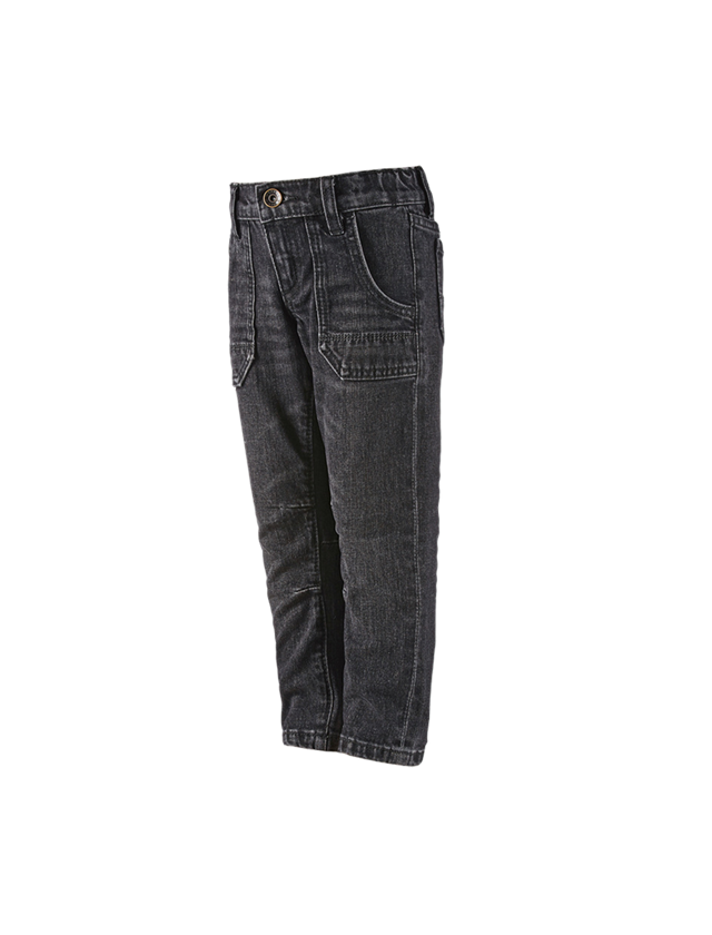 Trousers: e.s. Jeans POWERdenim, children’s + blackwashed