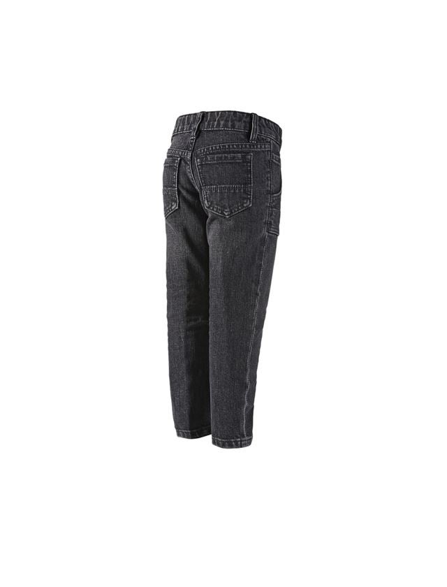 Trousers: e.s. Jeans POWERdenim, children’s + blackwashed 1