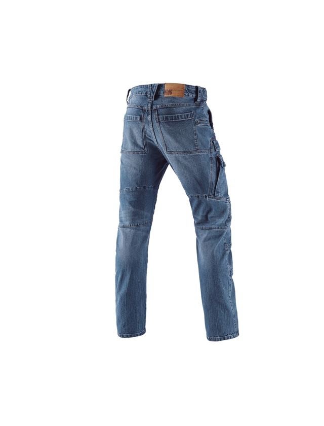 Plumbers / Installers: e.s. Cargo worker jeans POWERdenim + stonewashed 5