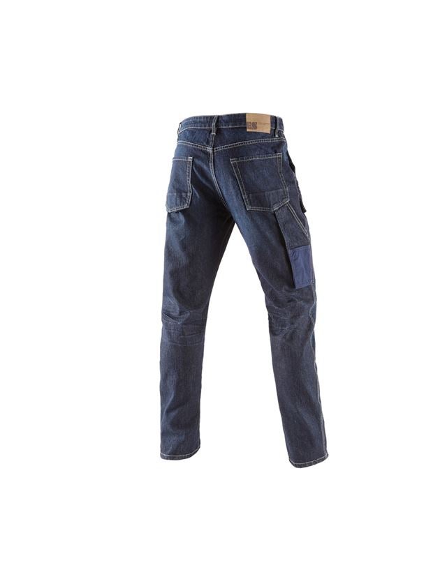 Work Trousers: e.s. 7-pocket jeans POWERdenim + darkwashed 1