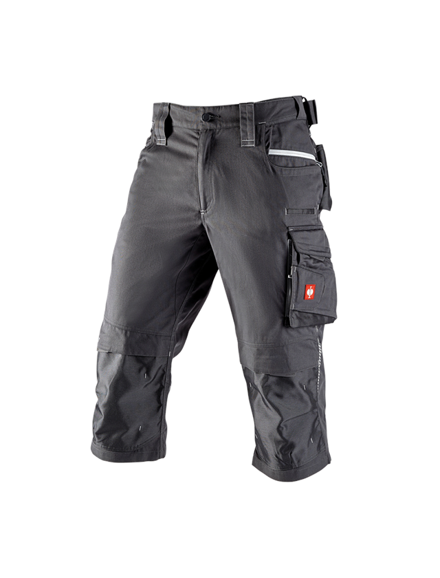 Work Trousers: 3/4 length trousers e.s.motion 2020 + anthracite/platinum 1