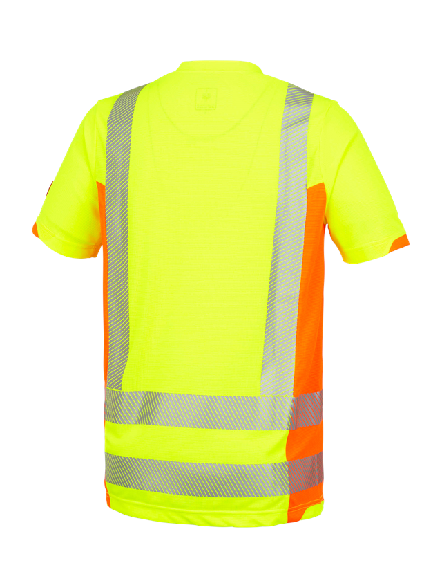 Shirts, Pullover & more: High-vis functional T-Shirt e.s.motion 2020 + high-vis yellow/high-vis orange 3