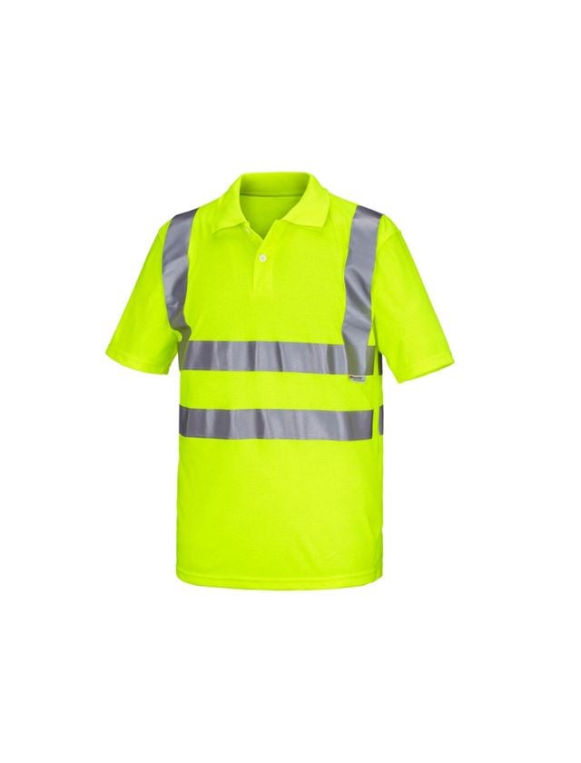 Shirts, Pullover & more: STONEKIT High-vis polo shirt + high-vis yellow