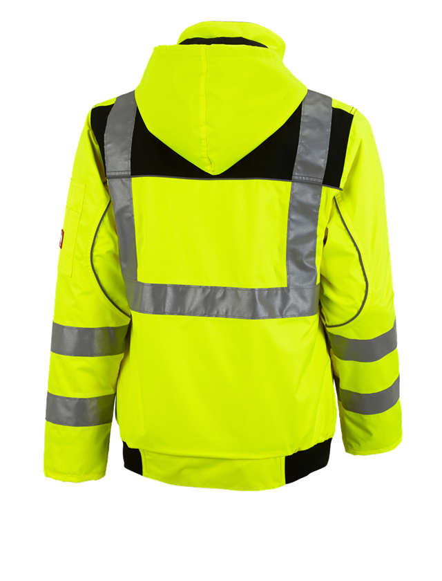Work Jackets: High-vis pilot jacket e.s.image + high-vis yellow 3