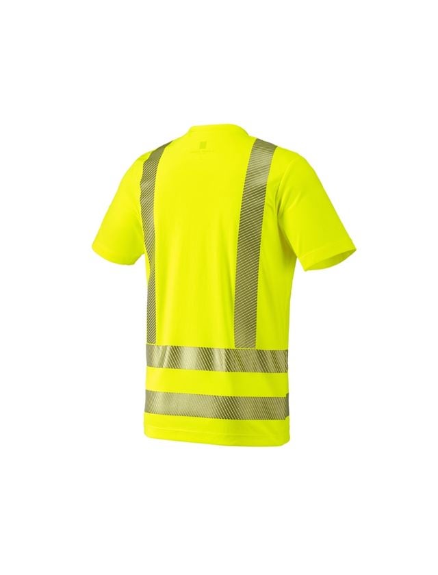 Shirts, Pullover & more: e.s. High-vis functional T-Shirt + high-vis yellow 1