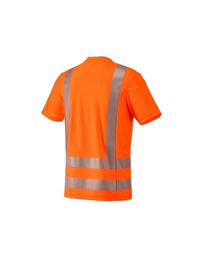 Shirts, Pullover & more: e.s. High-vis functional T-Shirt + high-vis orange 1