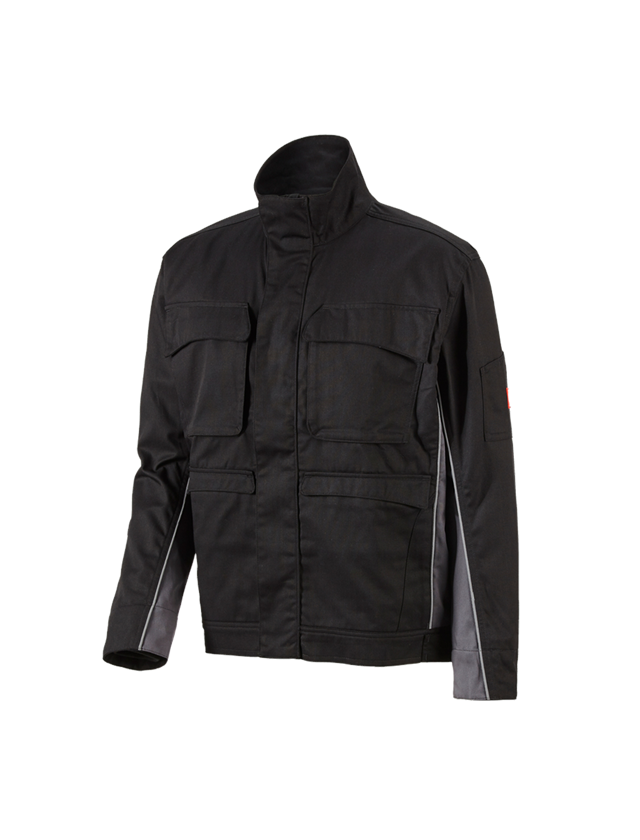 Work Jackets: Work jacket e.s.active + black/anthracite 2