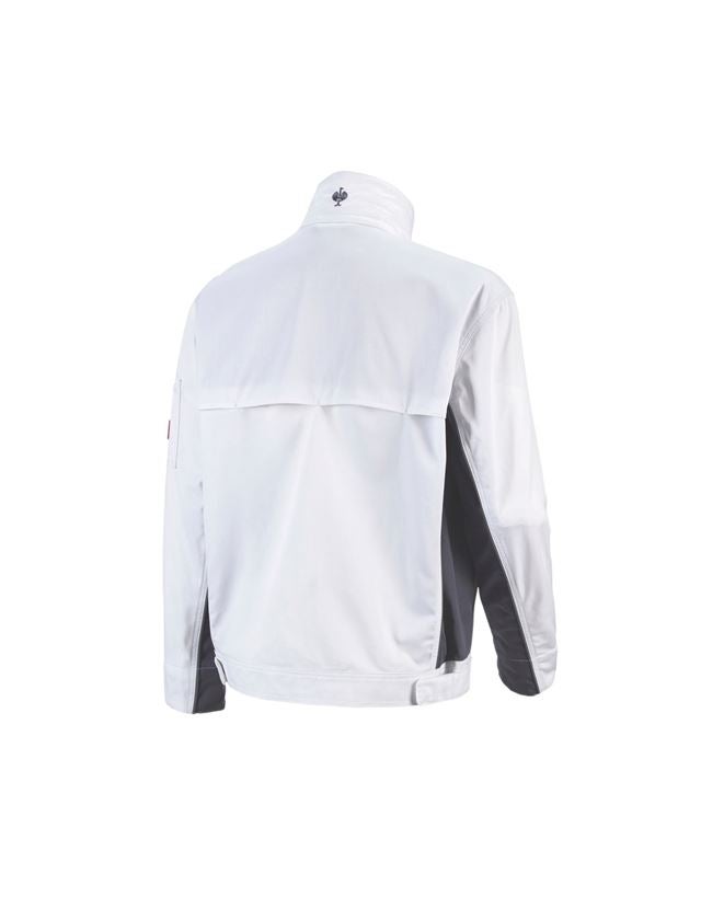 Topics: Work jacket e.s.active + white/grey 3