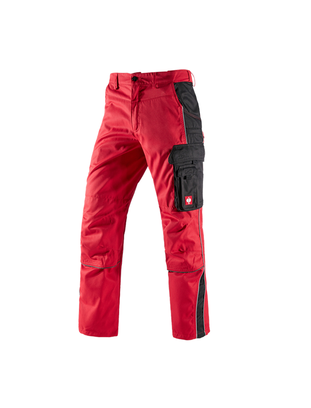 Work Trousers: Trousers e.s.active + red/black 2