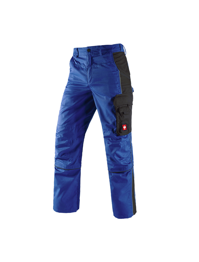 Gardening / Forestry / Farming: Zip-Off trousers e.s.active + royal/black 2