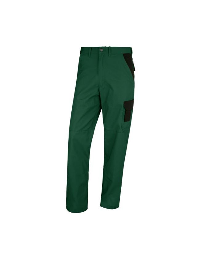 Work Trousers: STONEKIT Trousers Odense + green/black