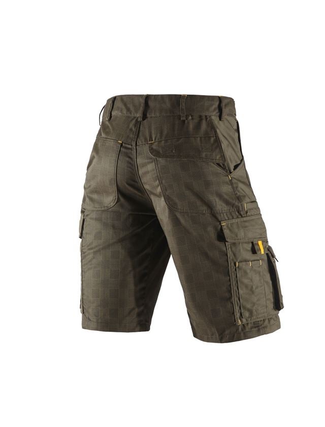 Work Trousers: Shorts e.s. carat + olive/yellow 3