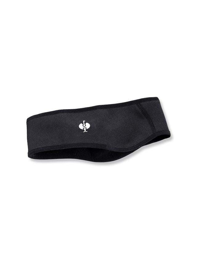 Accessories: e.s. FIBERTWIN® thermo stretch headband + black