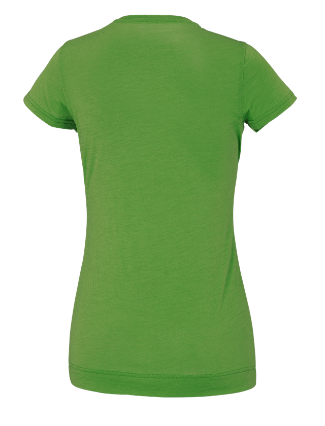 Shirts, Pullover & more: e.s. T-shirt Merino light, ladies' + seagreen 1