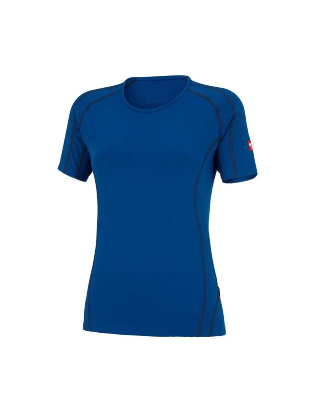 Cold: e.s. functional-t-shirt clima-pro, warm, ladies' + gentianblue 2