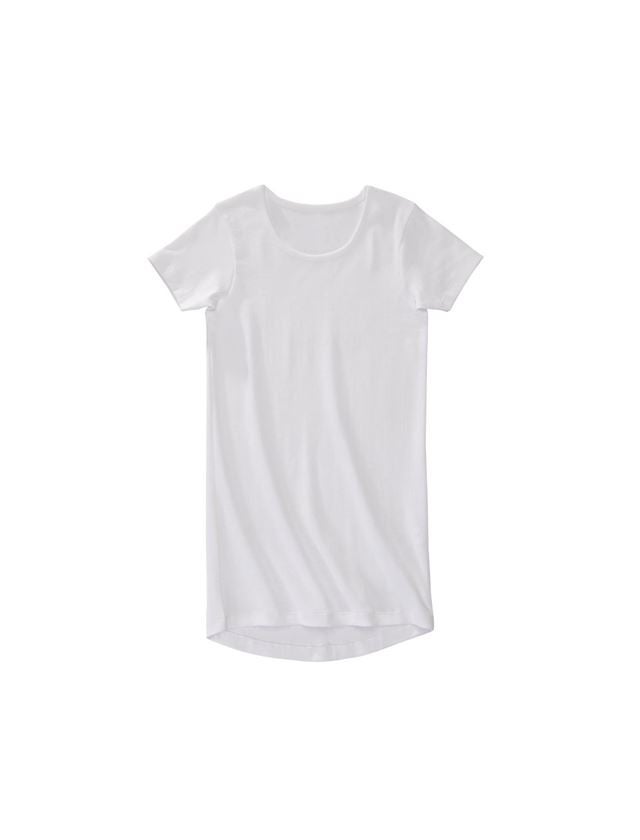 Topics: e.s. cotton rib T-Shirt + white