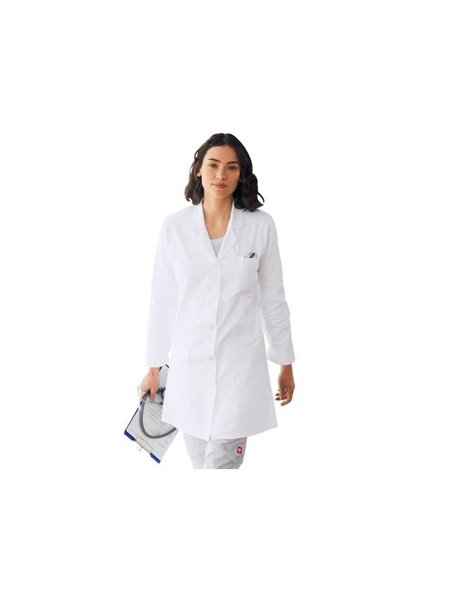 Healthcare Coats | Work Coats: Work Coat Gerlinde + white