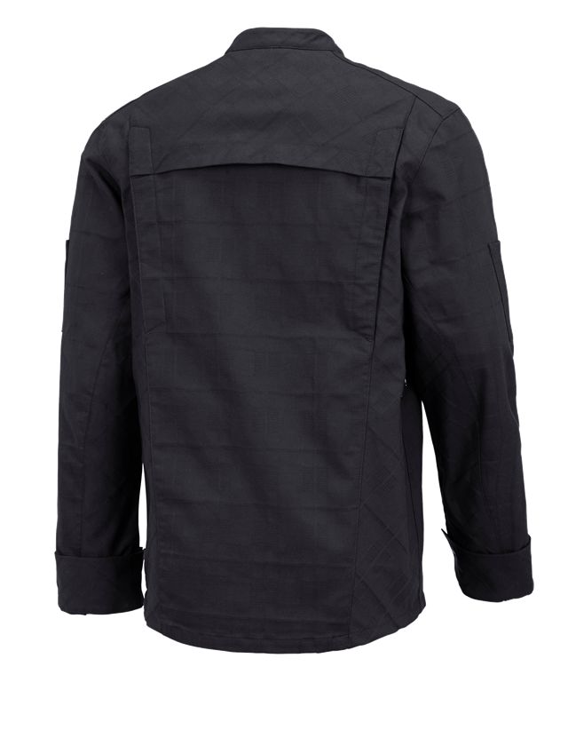 Work Jackets: Work jacket long sleeved e.s.fusion, men's + black 1