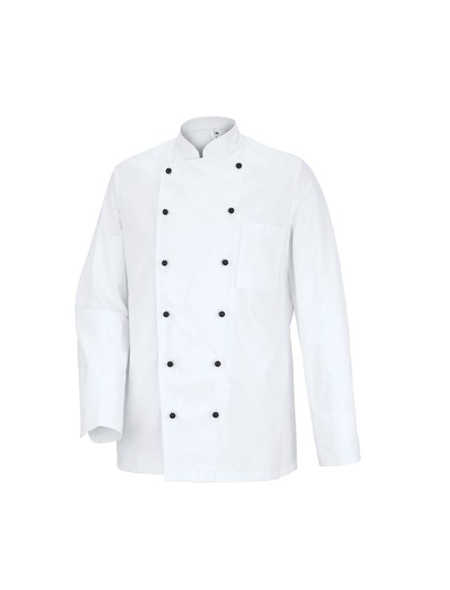 Topics: Unisex Chefs Jacket Warschau + white