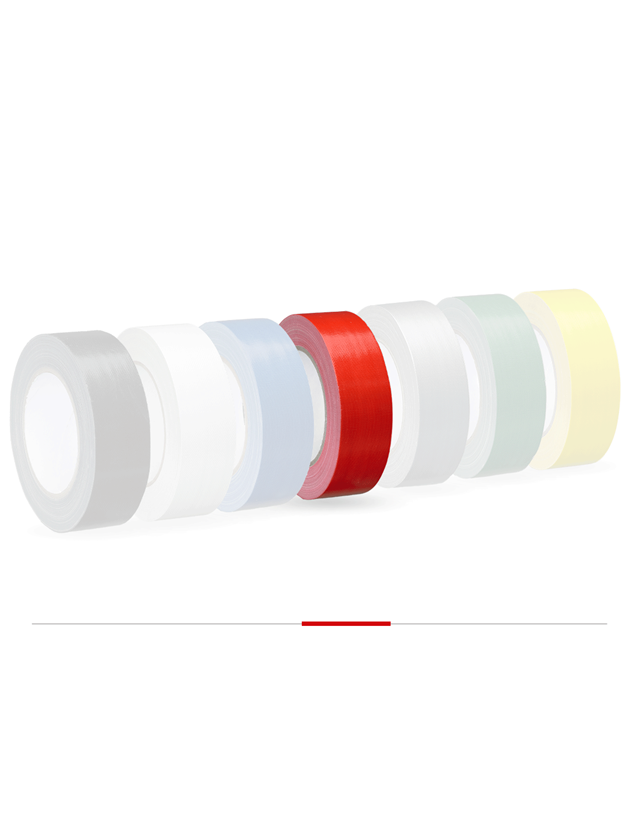 Fabric tape: Fabric adhesive tape + red